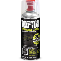 Raptor 2K vernice spray 400 ml UPOL - NERO