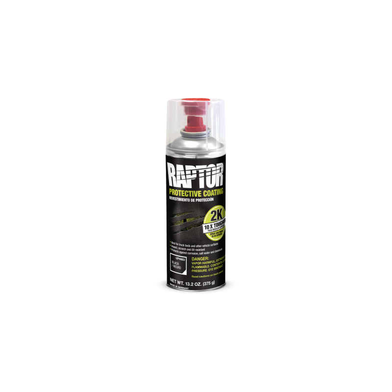 Raptor 2K vernice spray 400 ml UPOL - NERO