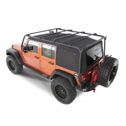Smittybilt  SRC Roof Rack  colore nero texturizzato 07-18 Jeep Wrangler Unlimited JK 4 Door