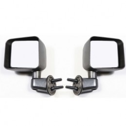 Door Mirror Kit, Black- JK...