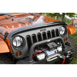 Bug Deflector Smoke JK 07-18