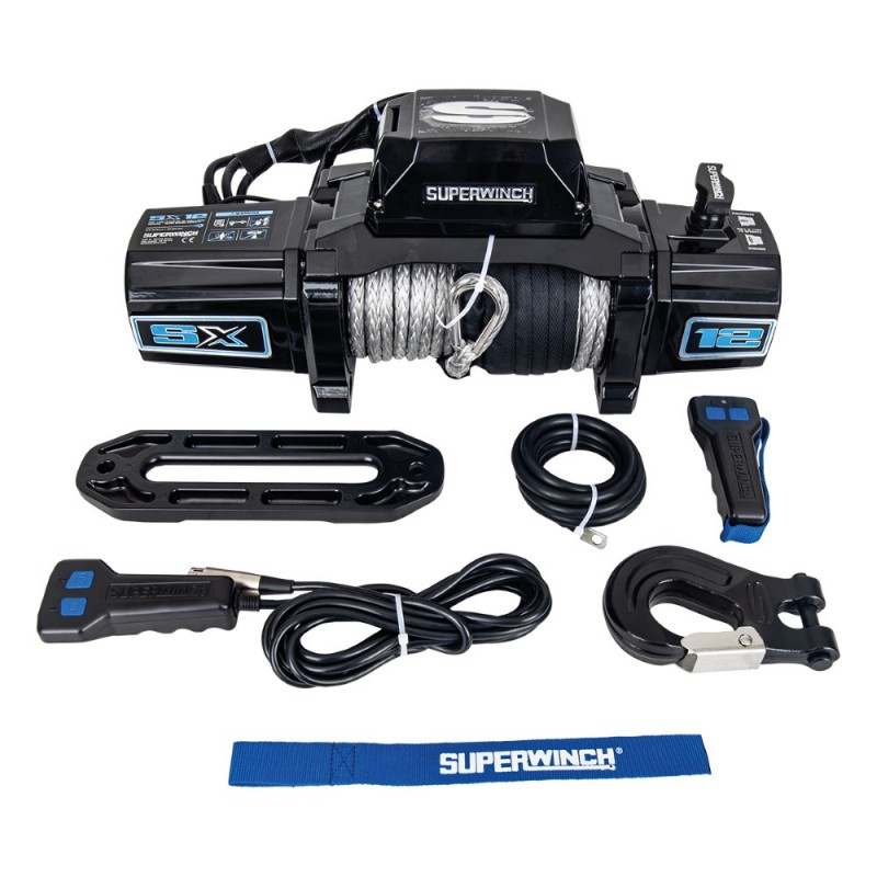 Verricello Superwinch S5500 12V Cavo Sintetico - SuperWinch