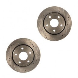 Brake Rotor Kit, Front,...