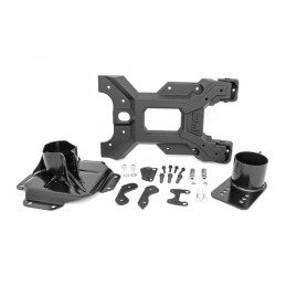 HD HINGED SPARE TIRE CARRIER KIT ROUGH COUNTRY - JEEP WRANGLER JK/JKU 07-18