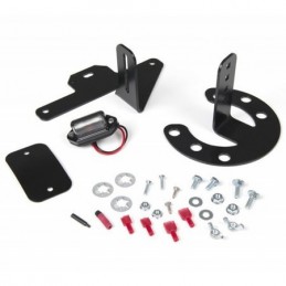 Portatarga per ruota di scorta con illuminazione Jeep Wrangler JK, TJ, YJ License Plate Relocation Kit w / Light JKS 8211